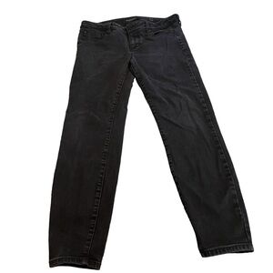 Liverpool Jeans Women 8/29 Black The Ankle Skinny‎ Mid Rise Casual Solid (32x26)
